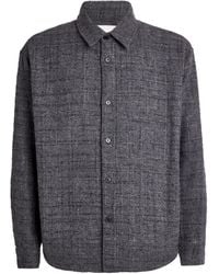 FRAME - Wool-Blend Tweed Overshirt - Lyst