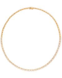 Suzanne Kalan - And Diamond Mini Classic Tennis Necklace - Lyst