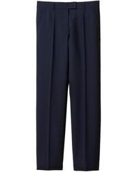 Miu Miu - Mohair-Wool Tailored Trousers - Lyst