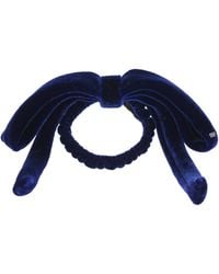 Alexandre De Paris - Velvet Timeless Lucie Bow Hairband - Lyst