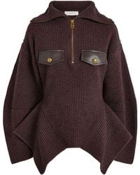 Zimmermann - Wool-Blend Valiant Utility Sweater - Lyst
