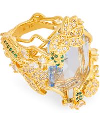 Zimmermann - Gold-plated Bloom Cocktail Ring - Lyst