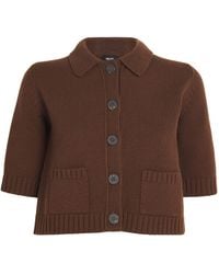 ME+EM - Wool-Cashmere Cropped Jacket - Lyst