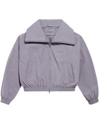 Balenciaga - High-Neck Track Jacket - Lyst