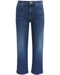 Mother - The Rambler Zip Ankle Jeans - Lyst