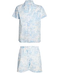Derek Rose - Cotton Ledbury Short Pyjama Set - Lyst
