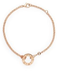 Cartier - And Diamond Love Chain Bracelet - Lyst