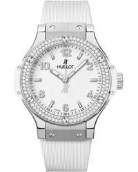 Hublot - Stainless Steel And Diamond Big Bang Watch 38mm - Lyst