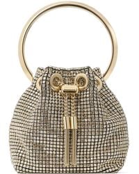 Jimmy Choo - Micro Embellished Bon Bon Top-Handle Bag - Lyst