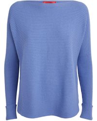 MAX&Co. - Cotton-blend Ribbed Sweater - Lyst