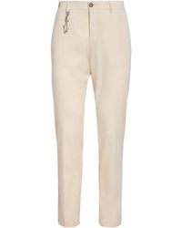 Paul & Shark - Cotton-Silk-Blend Straight Chinos - Lyst