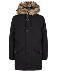 ralph lauren black parka
