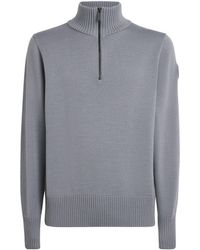 Canada Goose - Rosseau Quarter-Zip Sweater - Lyst