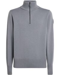 Canada Goose - Rosseau Quarter-Zip Sweater - Lyst