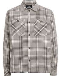 Barbour - Cotton Houndstooth Alderney Overshirt - Lyst