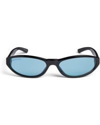 Balenciaga - Acetate Neo Round Sunglasses - Lyst