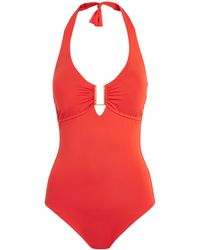 Melissa Odabash - Halterneck Tampa Swimsuit - Lyst