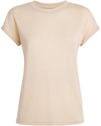 Eleventy - Metallic-Thread T-Shirt - Lyst