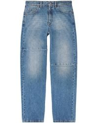 MM6 by Maison Margiela - Tapered Jeans - Lyst