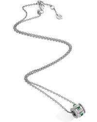 Marli New York - Diamond And Agate Life Necklace - Lyst
