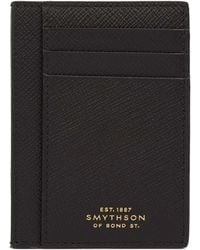 Smythson - Panama Leather Compact Card Holder - Lyst