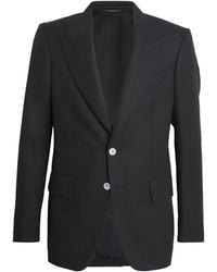 Tom Ford - Wool-Mohair-Silk Shelton Blazer - Lyst