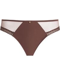 Aubade - Sheer Emotion Brazilian Briefs - Lyst