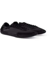 Prada - Re-Nylon-Suede Sneakers - Lyst
