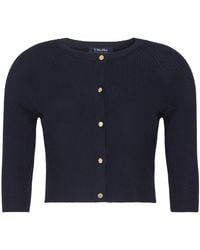 Max Mara - Virgin Wool Cropped Cardigan - Lyst