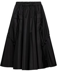 Prada - Re-Nylon Circle Midi Skirt - Lyst
