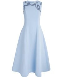 Rebecca Vallance - Embellished Aylin Midi Dress - Lyst