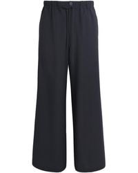 LE17SEPTEMBRE - Drawstring Wide-Leg Trousers - Lyst