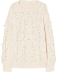 Marina Rinaldi - Virgin Wool-Blend Sweater - Lyst