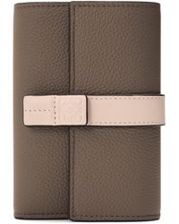 Loewe - Small Calfskin Vertical Wallet - Lyst