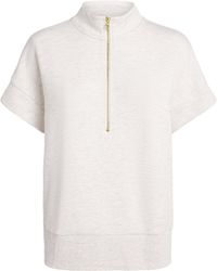 Varley - Ritchie Short-Sleeve Half-Zip Sweatshirt - Lyst