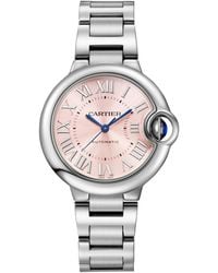 Cartier - Stainless Steel Ballon Bleu De Watch - Lyst