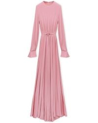 Loewe - Jersey Draped Maxi Dress - Lyst