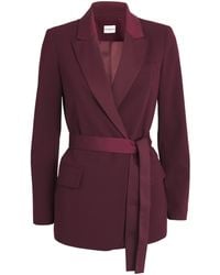 Claudie Pierlot - Belted Blazer - Lyst