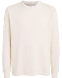 Citizens of Humanity - Cotton Waffle-Stitch Sweater - Lyst