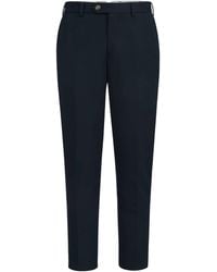 Brunello Cucinelli - Cotton-Virgin Wool Gabardine Trousers - Lyst