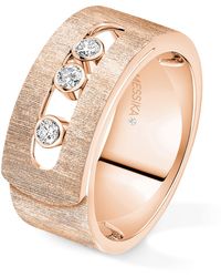 Messika - Move Noa And Diamond Chiselled Ring - Lyst
