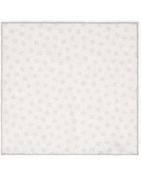 Eleventy - Cotton-Wool Printed Pocket Square - Lyst