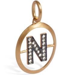 Annoushka - And Diamond Initial N Pendant - Lyst