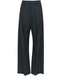 Victoria Beckham - Virgin Wool Ethel Trousers - Lyst