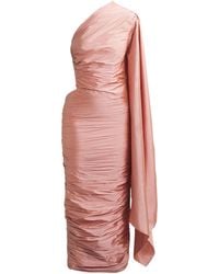 Sandra Mansour - Ruched Echoes Ethereal Gown - Lyst