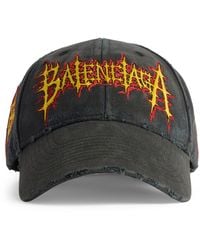 Balenciaga - Cotton Wet Brush Cap - Lyst