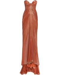 Maria Lucia Hohan - Silk Nadira Bustier Gown - Lyst