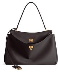 Balenciaga - Medium Leather Rodeo Top-Handle Bag - Lyst