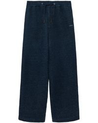 Loewe - Textured Drawstring Trousers - Lyst