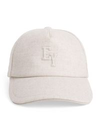 Eleventy - Wool-Cashmere-Silk Capello Baseball Cap - Lyst